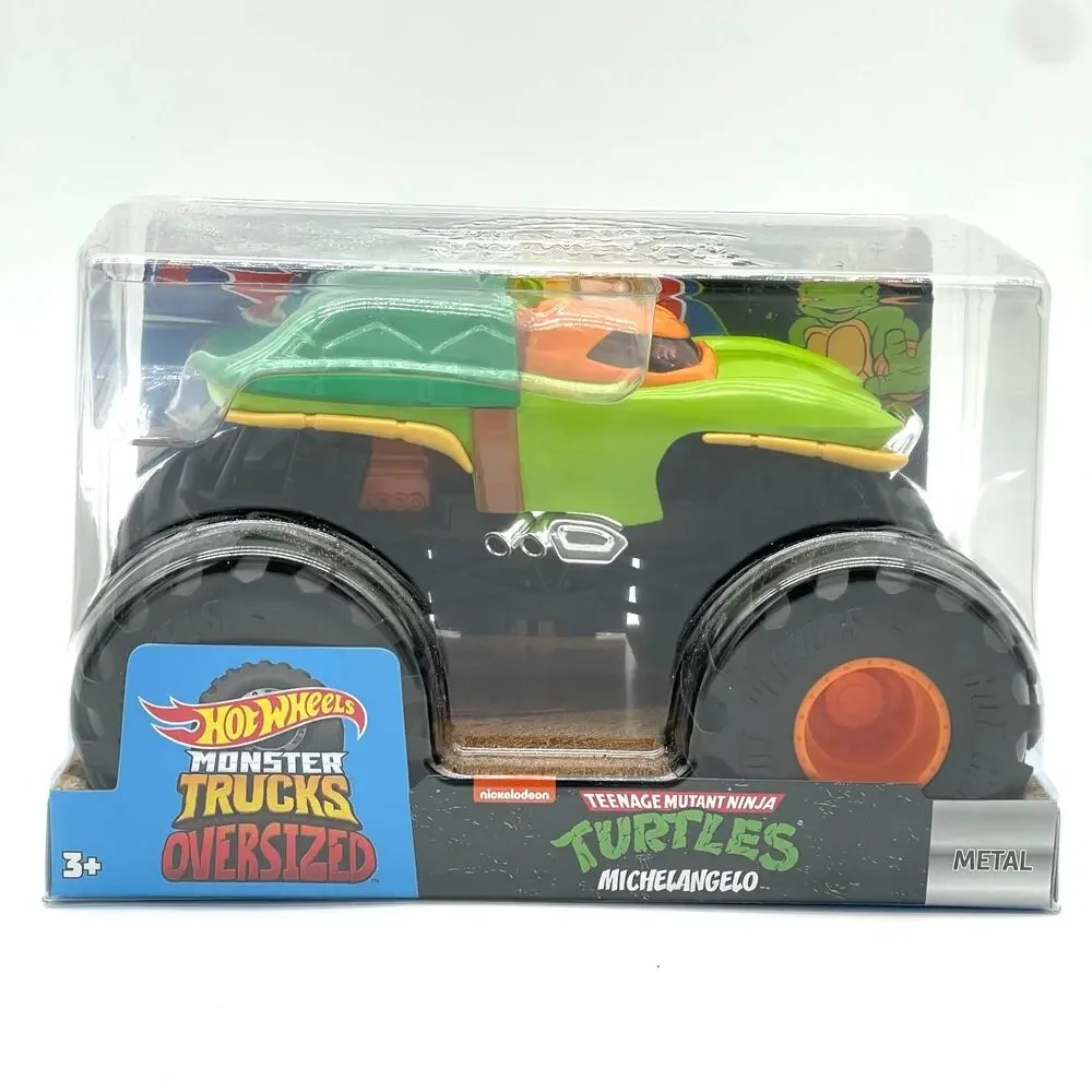 Monster Trucks Oversized Teenage Mutant Ninja Turtles Michelangelo Diecast Car